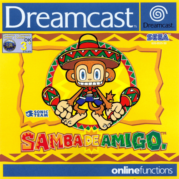 Samba de Amigo — box-2D (EU)
