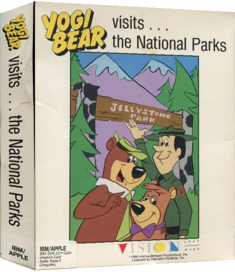Yogi Bear Visits The National Parks — box-3D (US)