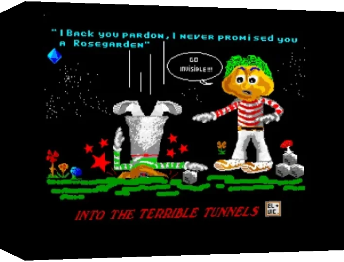 Into The Terrible Tunnels — box-3D (WOR)