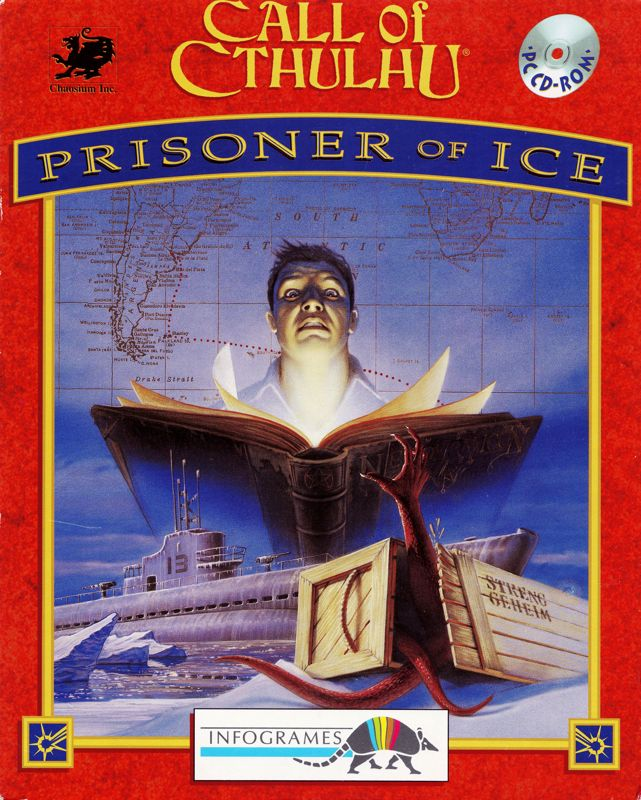 Call of Cthulhu - Prisoner of Ice — box-2D (EU)