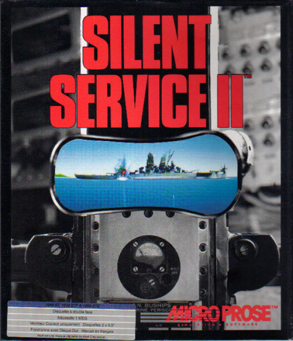 Silent Service 2 box art