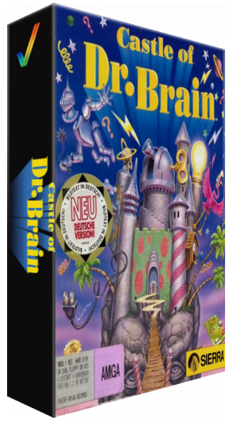 Castle of Dr. Brain — box-3D (EU)