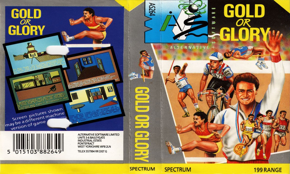 For Gold Or Glory — box-texture (EU)
