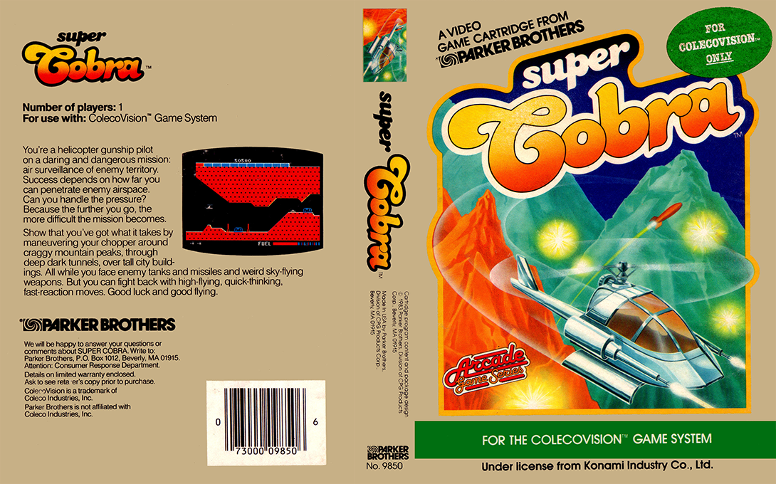 Super Cobra — box-texture (US)