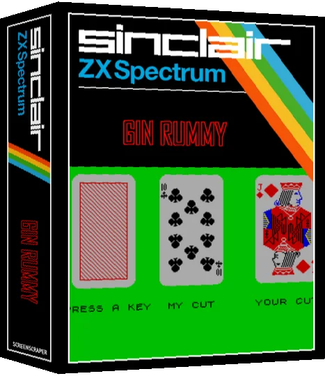Gin Rummy — box-3D (SS)