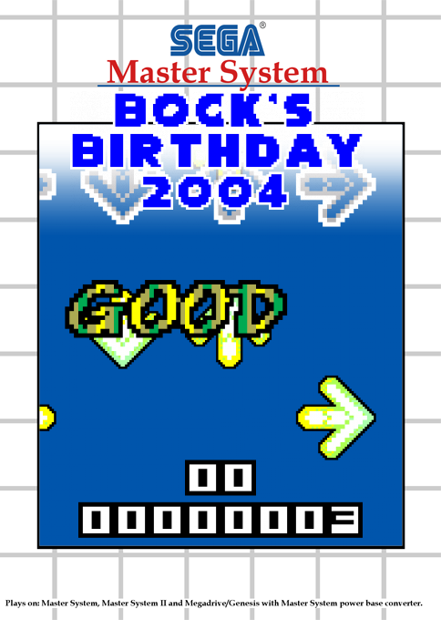 Bock's Birthday 2004 box art