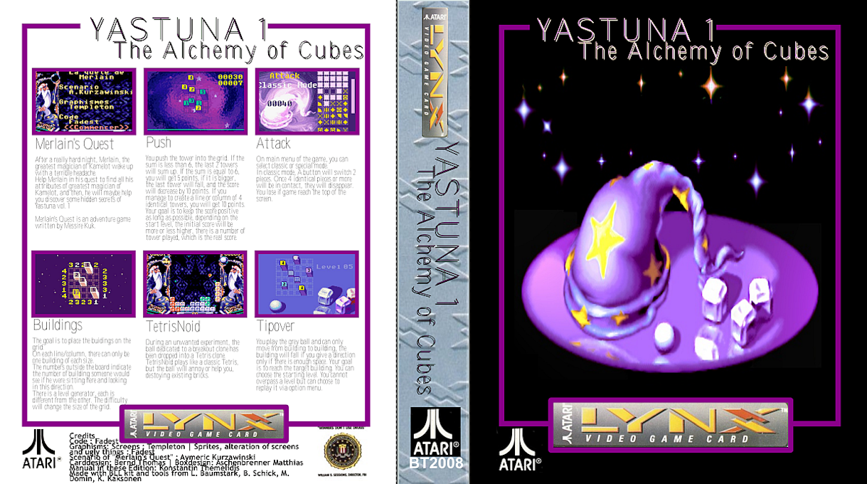 Yastuna Volume 1 - The Alchemy of Cubes — box-texture (WOR)