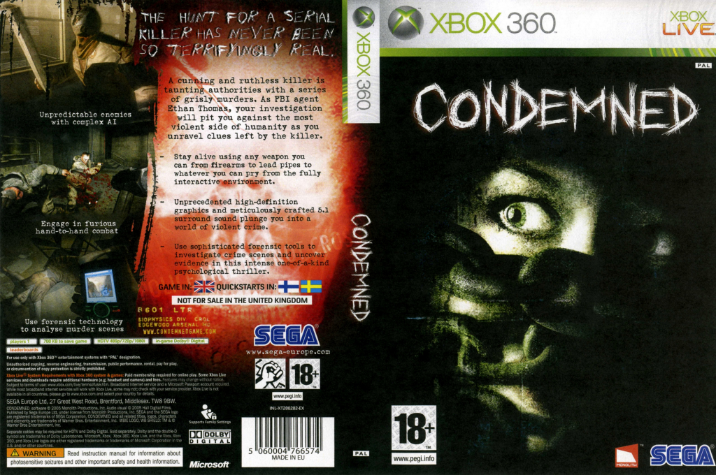 Condemned — box-texture (EU)