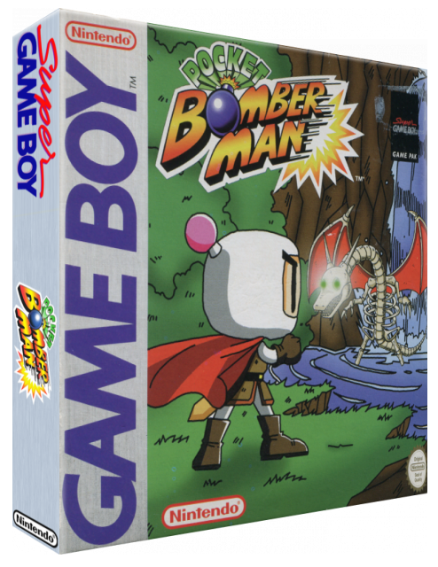 Pocket Bomber Man — box-3D (EU)