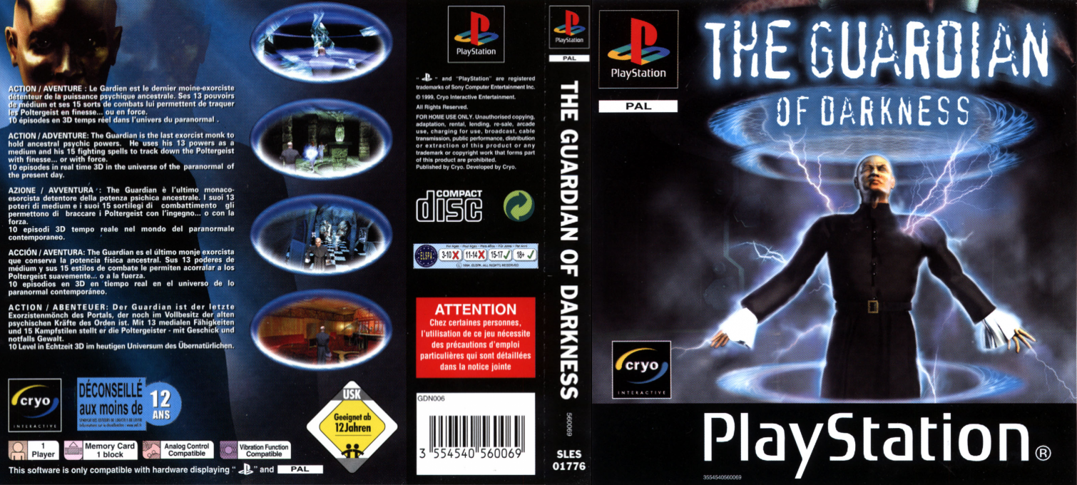 Guardian Of Darkness, The — box-texture (EU)
