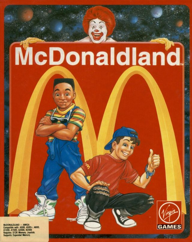 McDonaldland box art