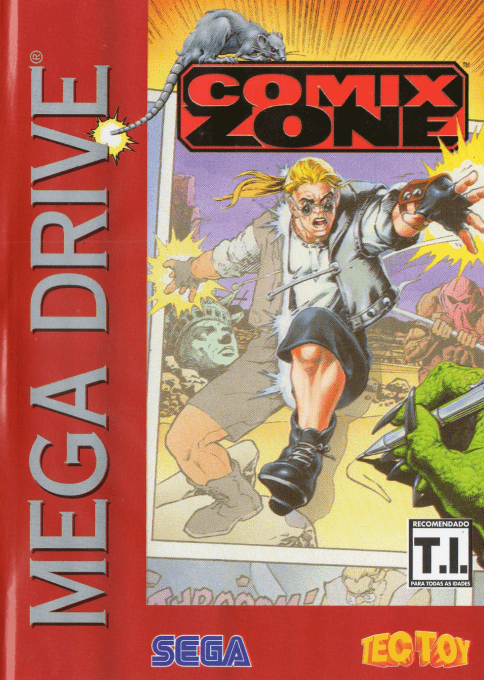 Comix Zone — box-2D (BR)