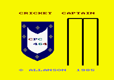 Cricket Captain — sstitle (EU)