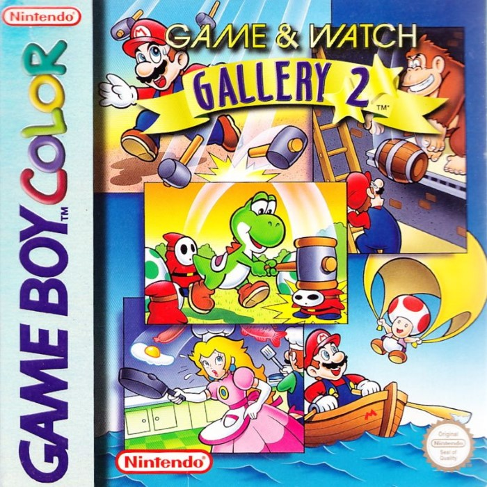 Game & Watch Gallery 2 — box-2D (EU)