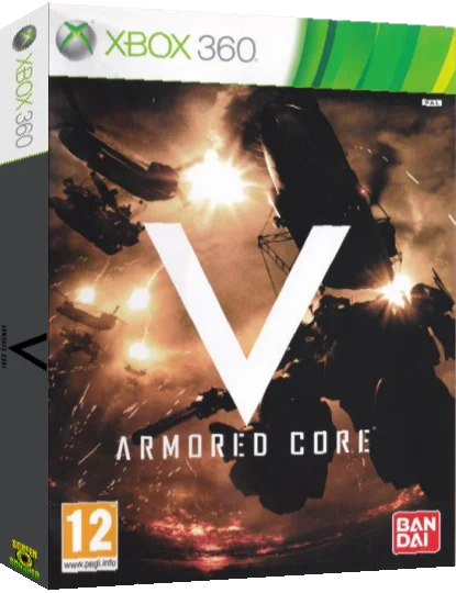 Armored Core V — box-3D (EU)