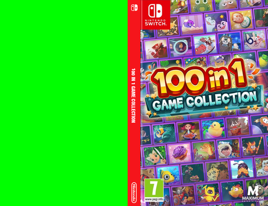 100 in 1 Game Collection — box-texture (EU)