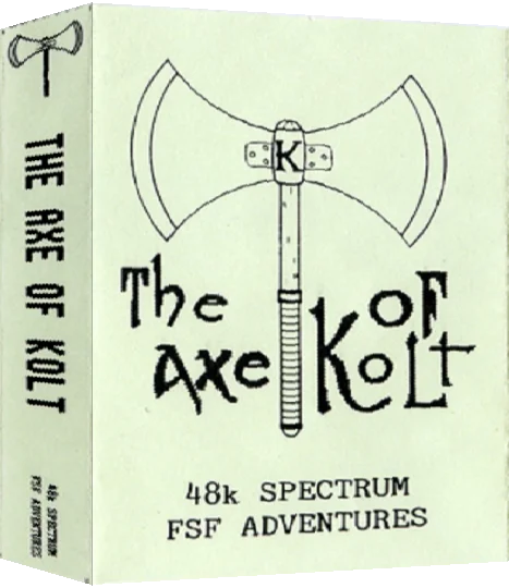 The Axe of Kolt — box-3D (EU)