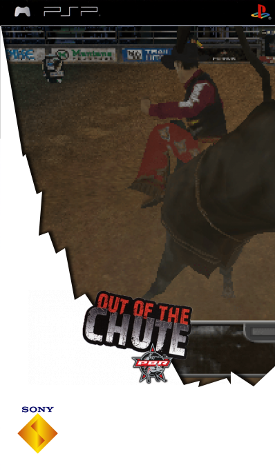 Pro Bull Riders - Out of the Chute — box-2D (SS)