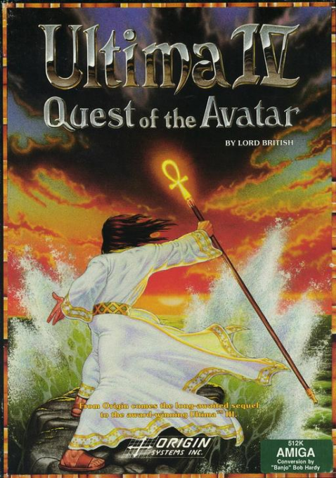 Ultima IV - Quest of the Avatar box art
