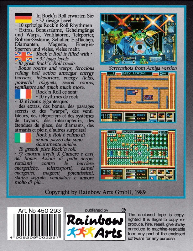 Rock 'n Roll — box-2D-back (EU)