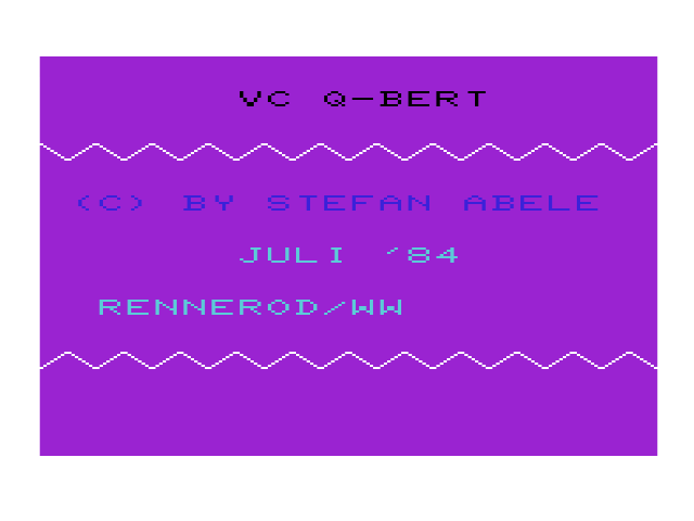 Vc Q-bert — sstitle (WOR)