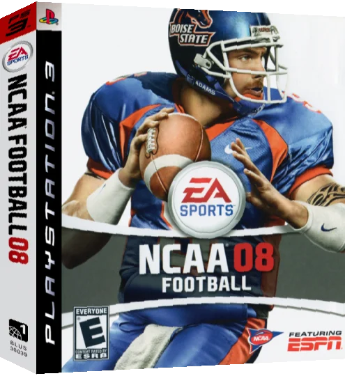 NCAA Football 08 — box-3D (US)