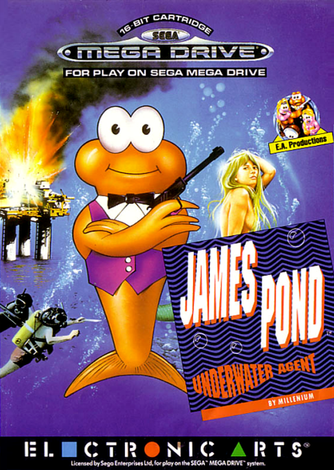 James Pond - Underwater Agent — box-2D (EU)