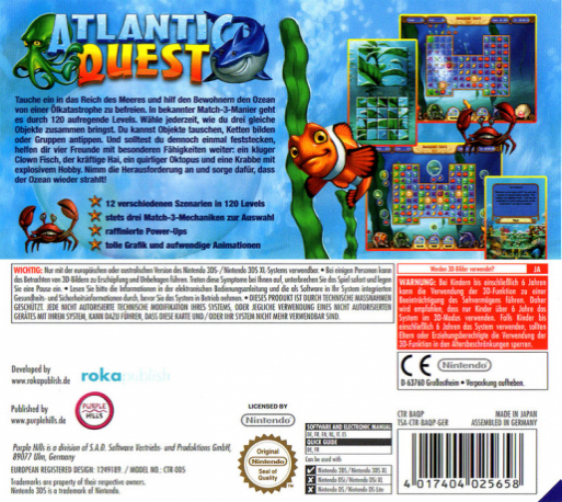 Atlantic Quest — box-2D-back (EU)