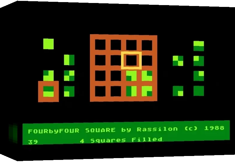 Four By Four Square — box-3D (WOR)