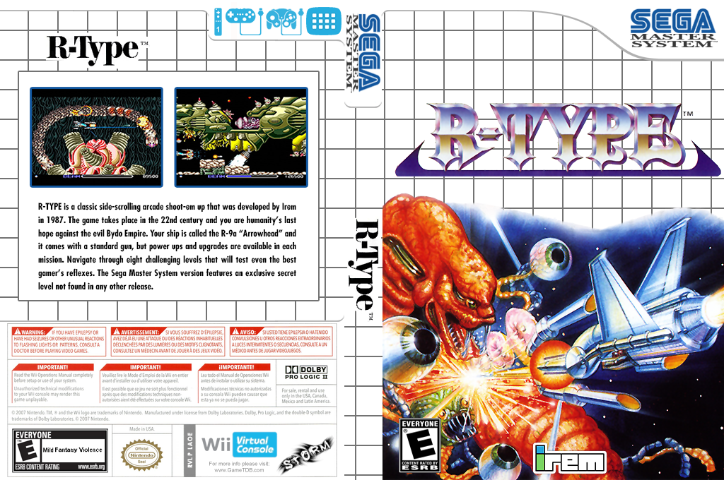 R-type — box-texture (US)