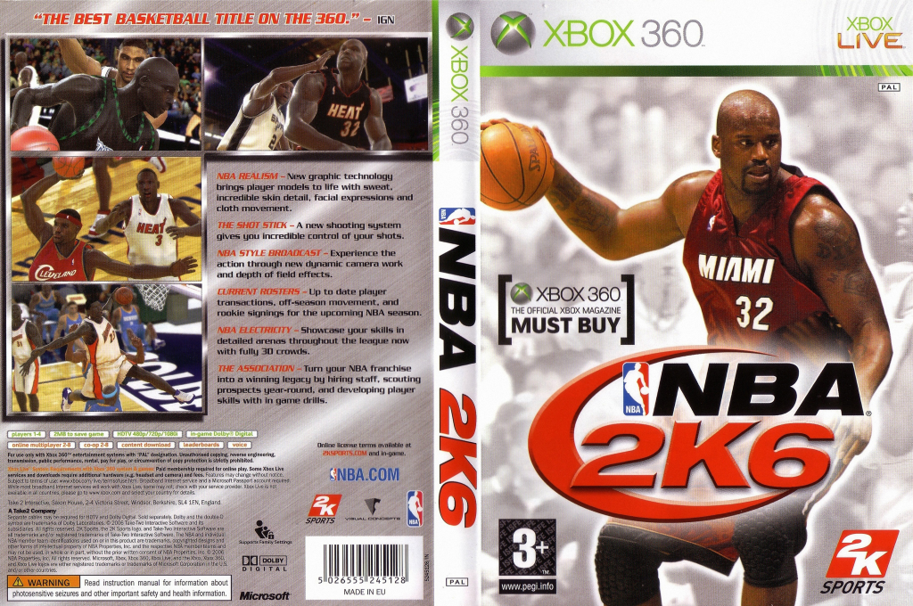 NBA 2K6 — box-texture (UK)