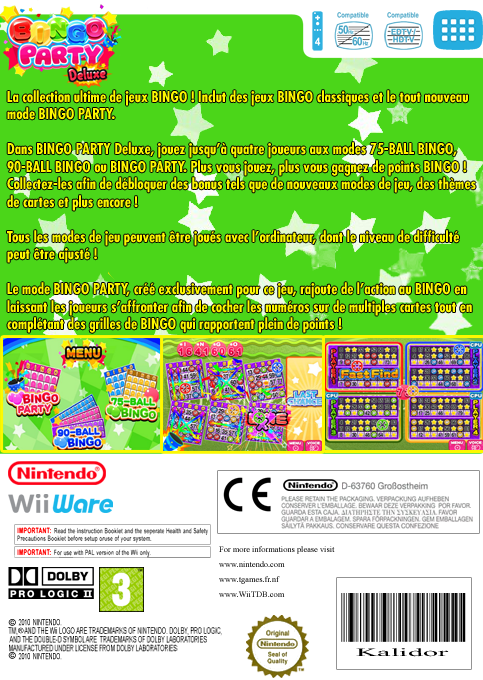 Bingo Party Deluxe — box-2D-back (FR)
