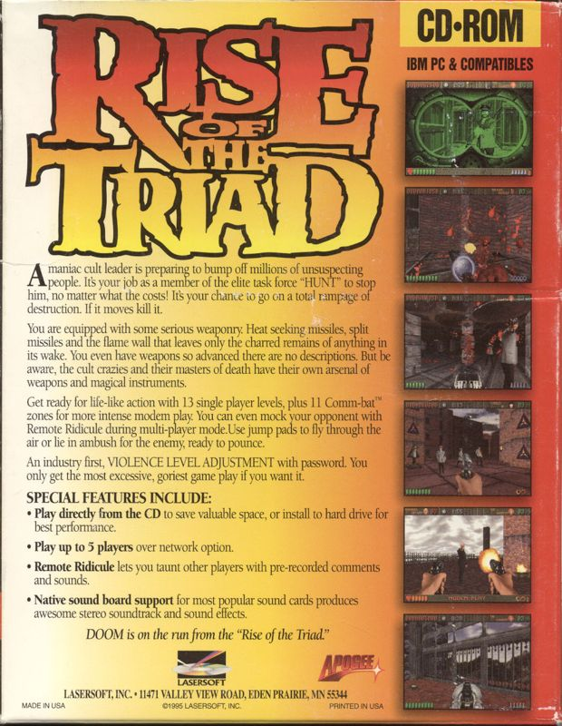 Rise Of The Triad - The Hunt Begins — box-2D-back (US)