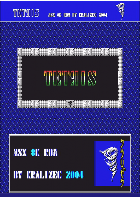 Kralizec 8k Tetris box art