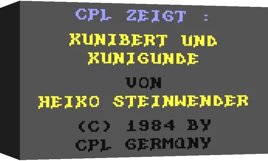 Kunibert und Kunigunde — box-3D (WOR)