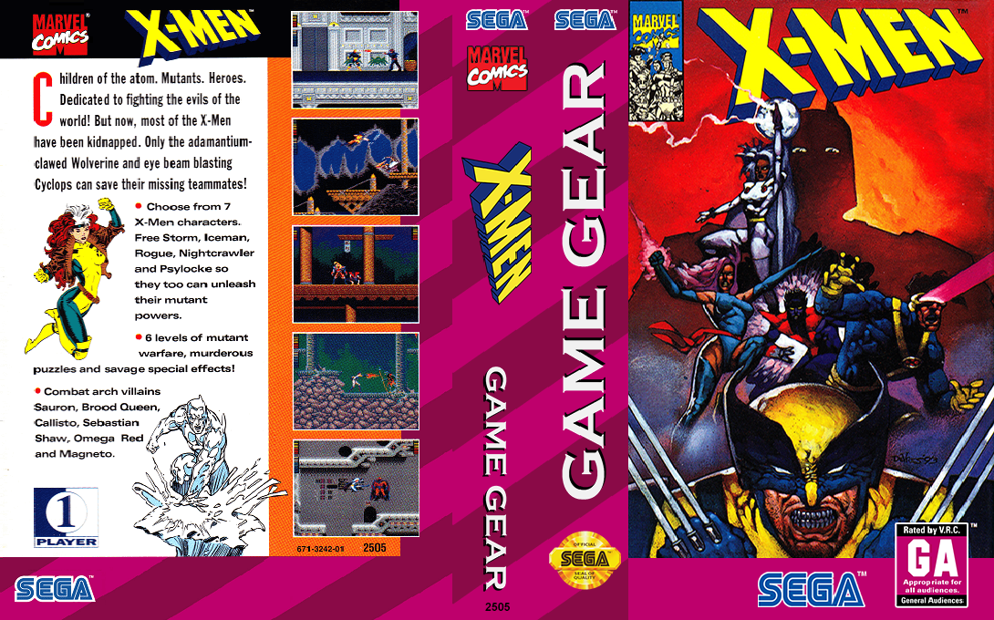 X-men — box-texture (US)