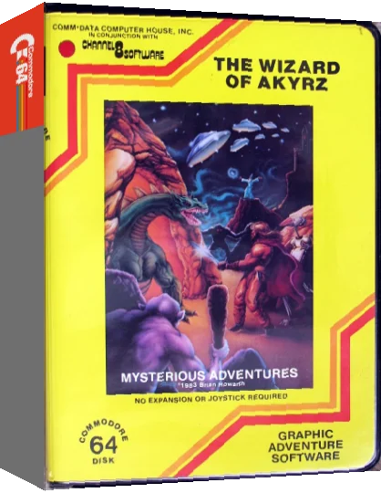 The Wizard of Akyrz — box-3D (EU)