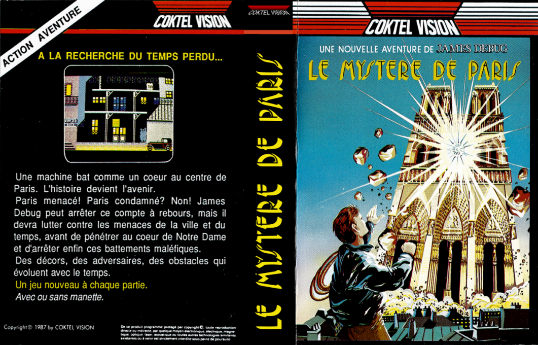 James Debug - Mystère De Paris, Le — box-texture (FR)