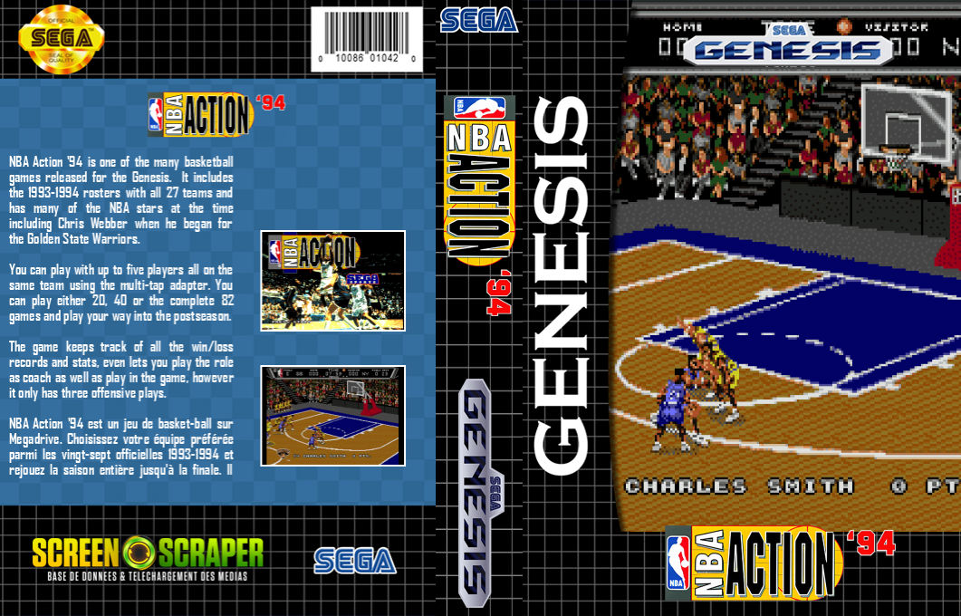 Nba Action '94 — box-texture (SS)