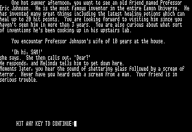 Eamon 241 - The Shrunken Adventurer — ss (WOR)
