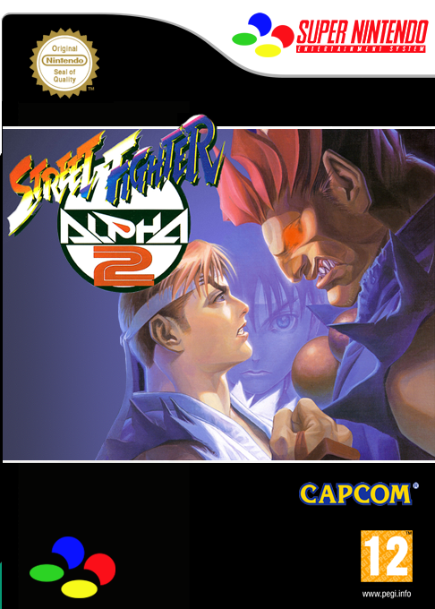 Street Fighter Alpha 2 — box-2D (EU)
