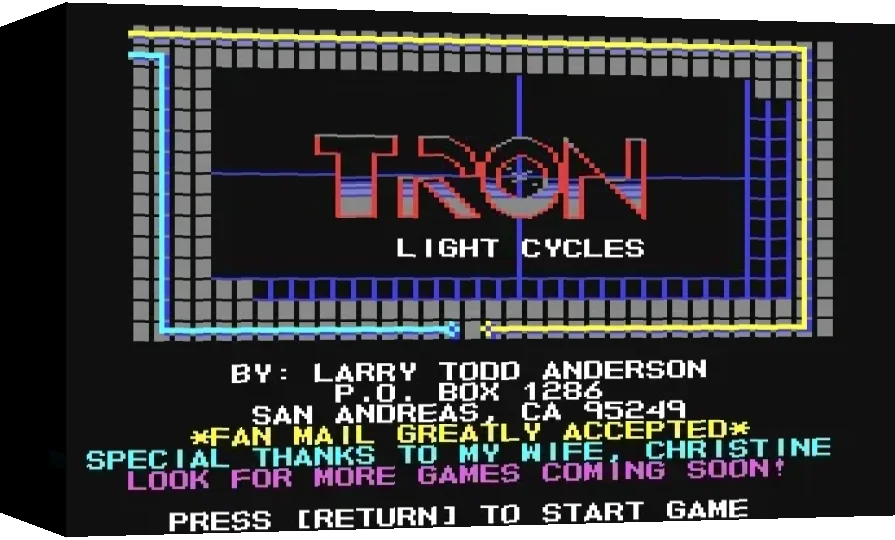 Tron : Light Cycles — box-3D (WOR)
