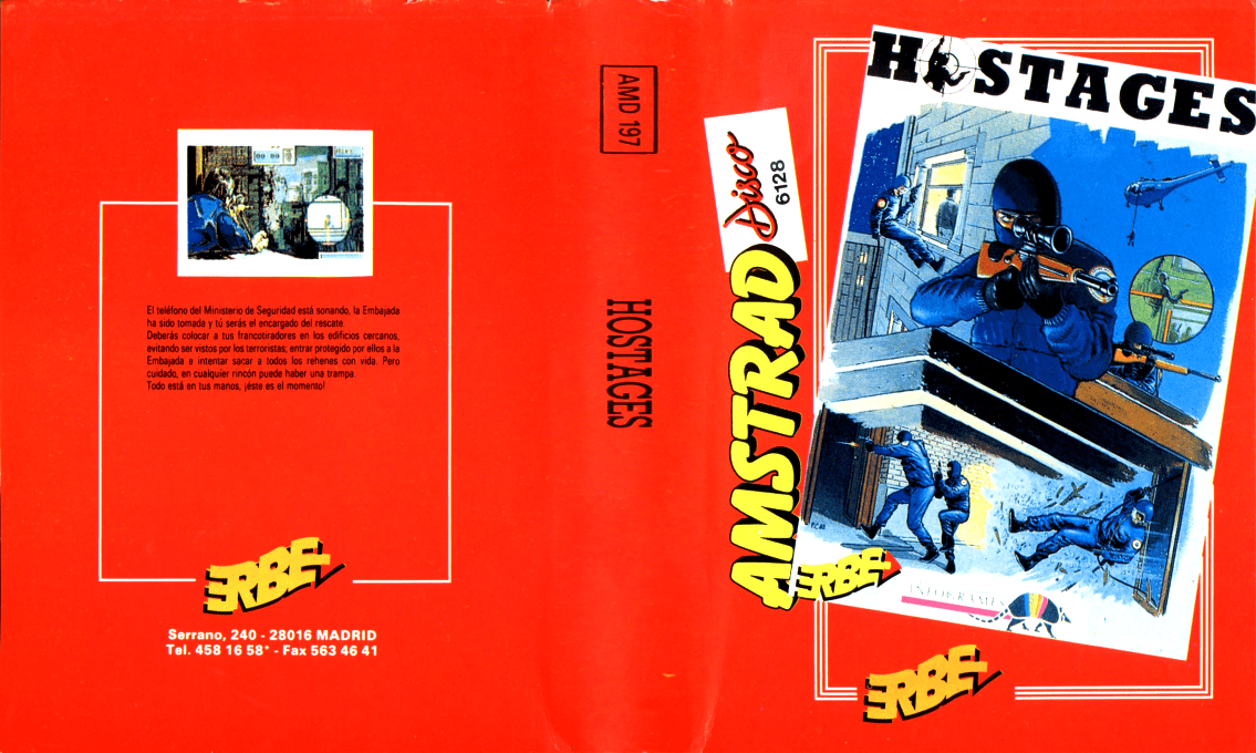 Hostages — box-texture (SP)