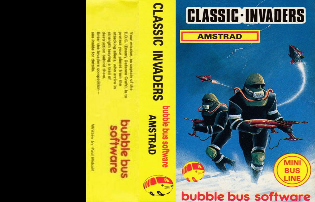 Classic Invaders — box-texture (EU)