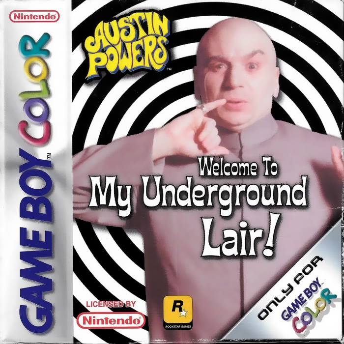 Austin Powers : Welcome to my Underground Lair! — box-2D (EU)
