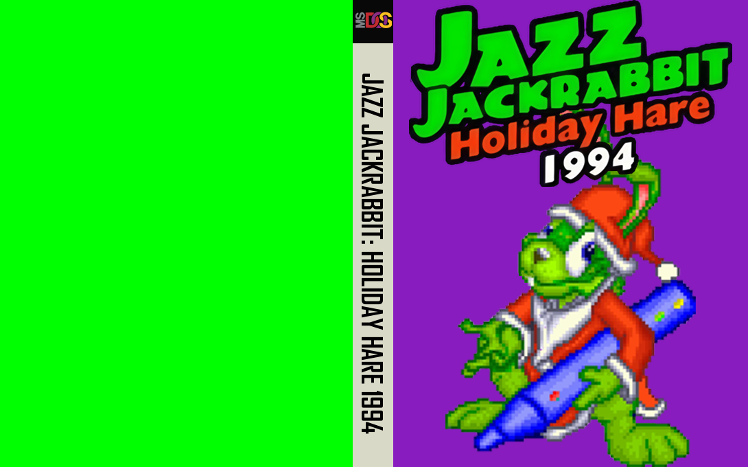 Jazz Jackrabbit : Holiday Hare 1994 — box-texture (WOR)