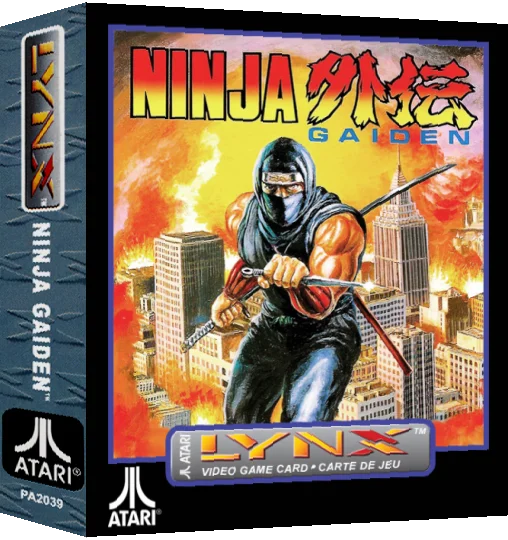 Ninja Gaiden — box-3D (WOR)