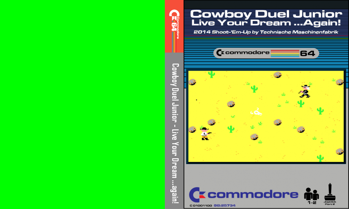 Cowboy Duel Junior - Live Your Dream ...again! — box-texture (CUS)