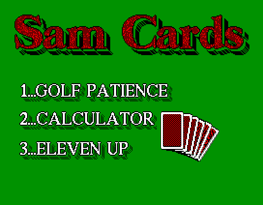 Sam Cards — sstitle (WOR)