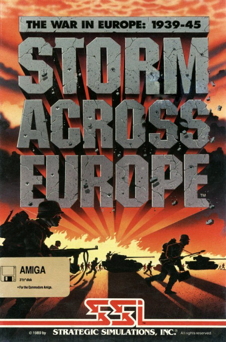 Storm Across Europe - The War in Europe - 1939-45 box art
